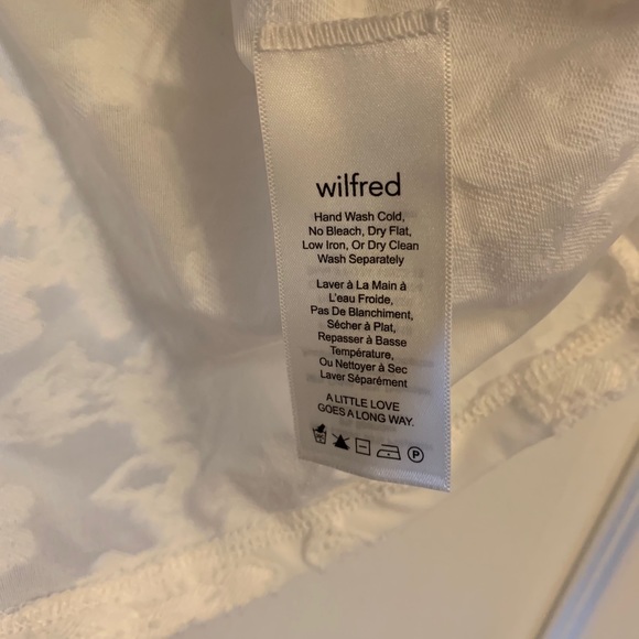 Wilfred Ladies Lace T-shirt.  XXS - Picture 3 of 3